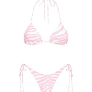 Triangl bikini, Vinca- Zebra punch.